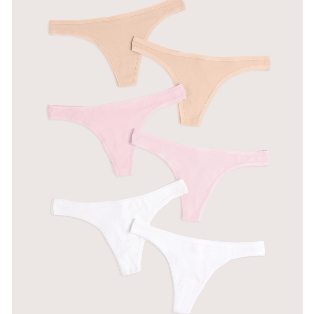 Pact Organic Nude Thong Multi Pack